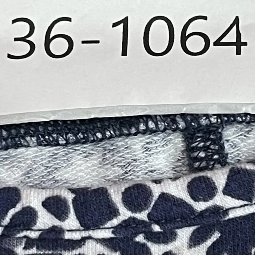 T By Talbots Womens Dress Floral Print Stretch Cotton Blend Blue White Size XS - Picture 13 of 13